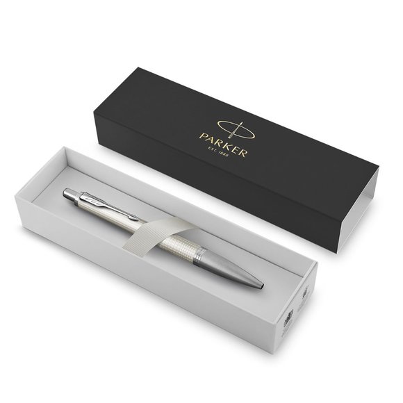 PARKER Urban Ballpoint Pen, Premium Pearl Metal Chiseled, Black Ink 1975431 - Picture 1 of 2